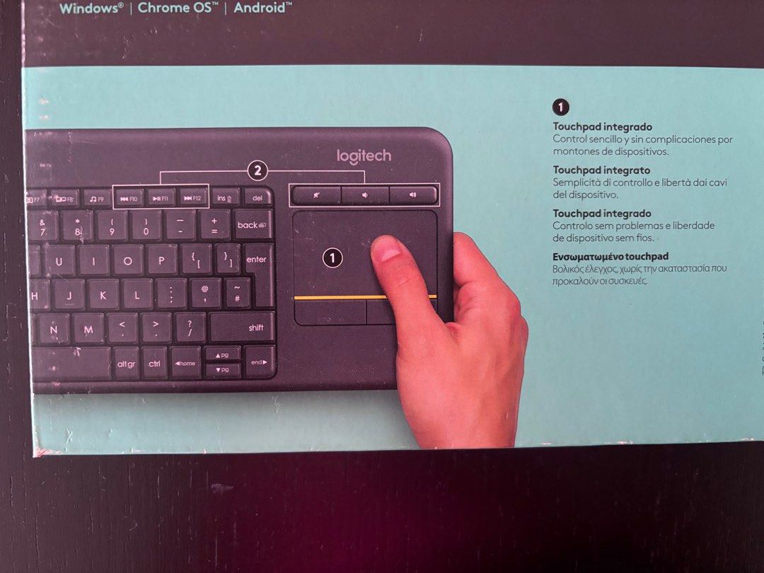 Logitech K400 Plus Media Keyboard458238109020344321