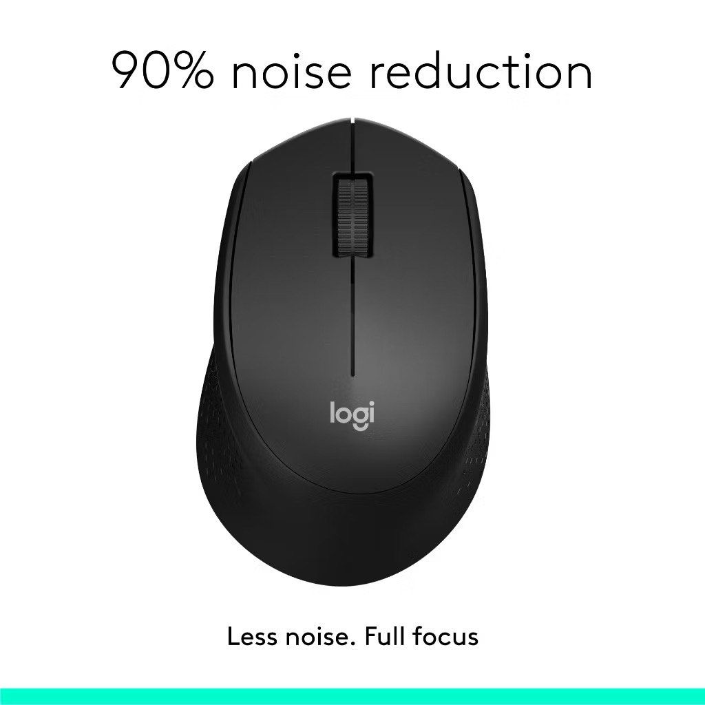 Logitech M221 Wireless Silent Mouse - Black458716420894238721