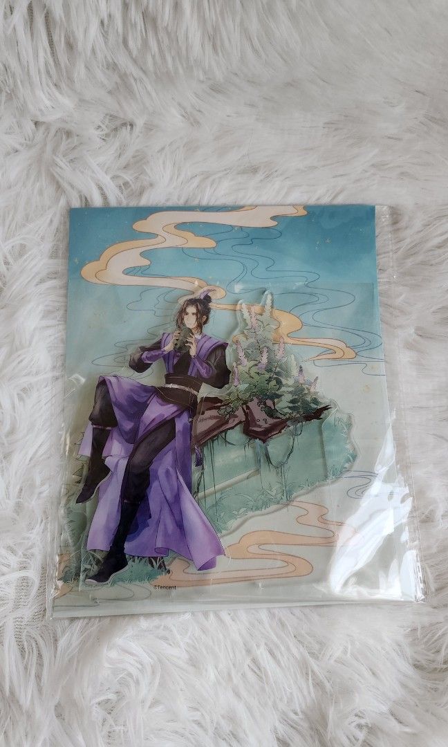 MDZS Jiang Cheng Acrylic Stand (Category: Designer & Blind Box Toys) located in Manila. Submitted by quickocean (Listing ID 1432853350, Image 2). Description: - Brand new and sealed in original packaging.