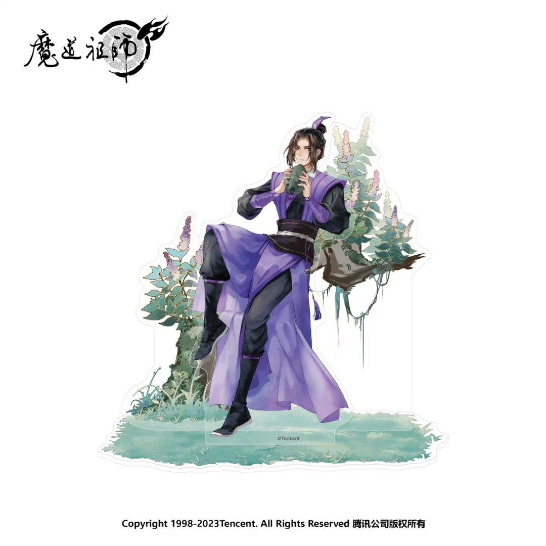MDZS Jiang Cheng Acrylic Stand (Category: Designer & Blind Box Toys) located in Manila. Submitted by quickocean (Listing ID 1432853350, Image 1). Description: - Brand new and sealed in original packaging.