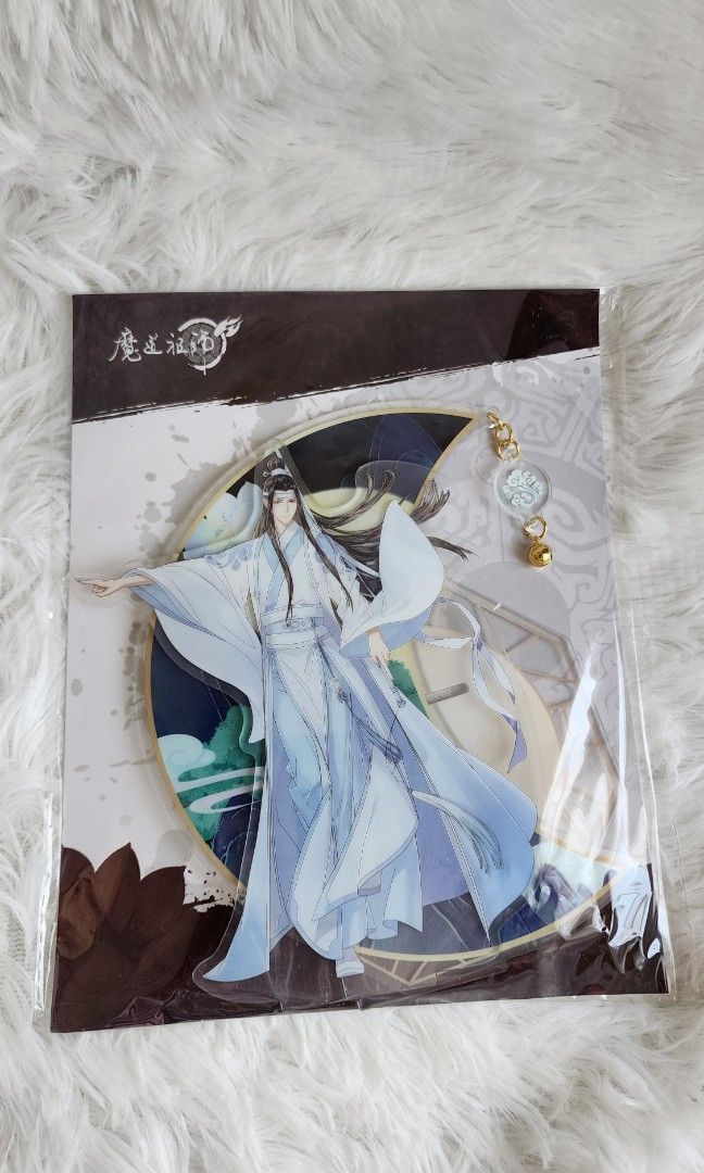 MDZS Lan Wangji Acrylic Stand (Category: Designer & Blind Box Toys) located in Manila. Submitted by quickocean (Listing ID 1432854671, Image 2). Description: - Brand new and sealed in original packaging.