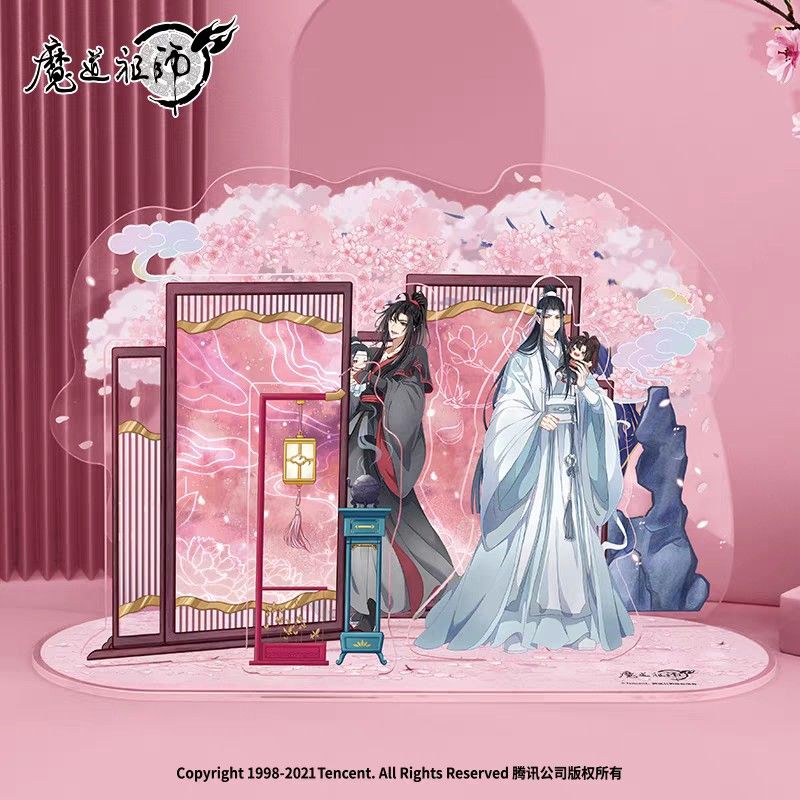 MDZS WangXian Dioramic Acrylic Stand (Category: Designer & Blind Box Toys) located in Manila. Submitted by quickocean (Listing ID 1432853665, Image 1). Description: - Brand new and sealed in original packaging.