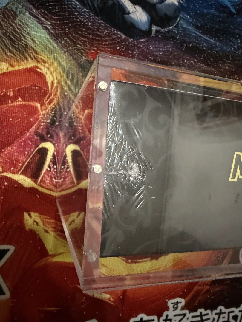 Mega charizard UPC acrylic casing (Category: Raw Cards) located in Singapore. Submitted by toysbricks (Listing ID 1432812638, Image 3). Description: Mega charizard UPC acrylic casing $25 each, Left 1 Open to check to confirm no cracks Collect at Serangoon north. Today 4pm to 5.45pm or tmr from 5pm onwards. Please bring your own carrier .