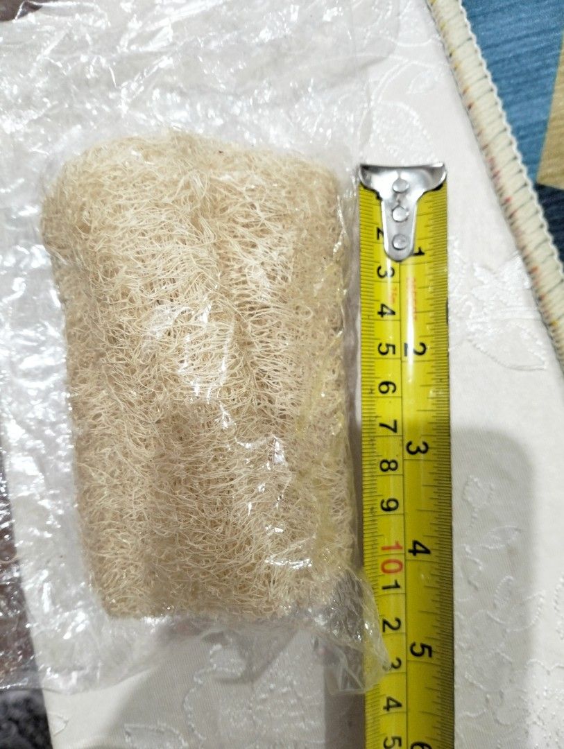 Natural Exfoliating loofah (Category: Bath) located in Baguio. Submitted by toys_of_yesteryear (Listing ID 1432893737, Image 1). Description: 📌loc. Baguio 💸php35.00 each 💸php100.00 for 3pcs ------------------------- “If your offer is accepted, please stay in touch and keep the seller updated. Open communication helps ensure we don’t waste each other’s time.” -------------------------- 📌 Natural exfoliatimg loofah. 4inches long 📌 NEW 📌Actual
