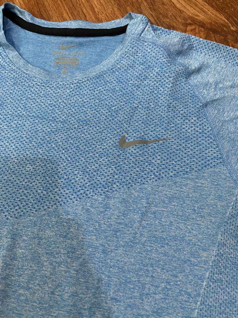 Nike Dri-FIT Running Shirt (Category: Activewear) located in Quezon City. Submitted by paul13c (Listing ID 1432870504, Image 2). Description: Chest: 18” Length: 26”.