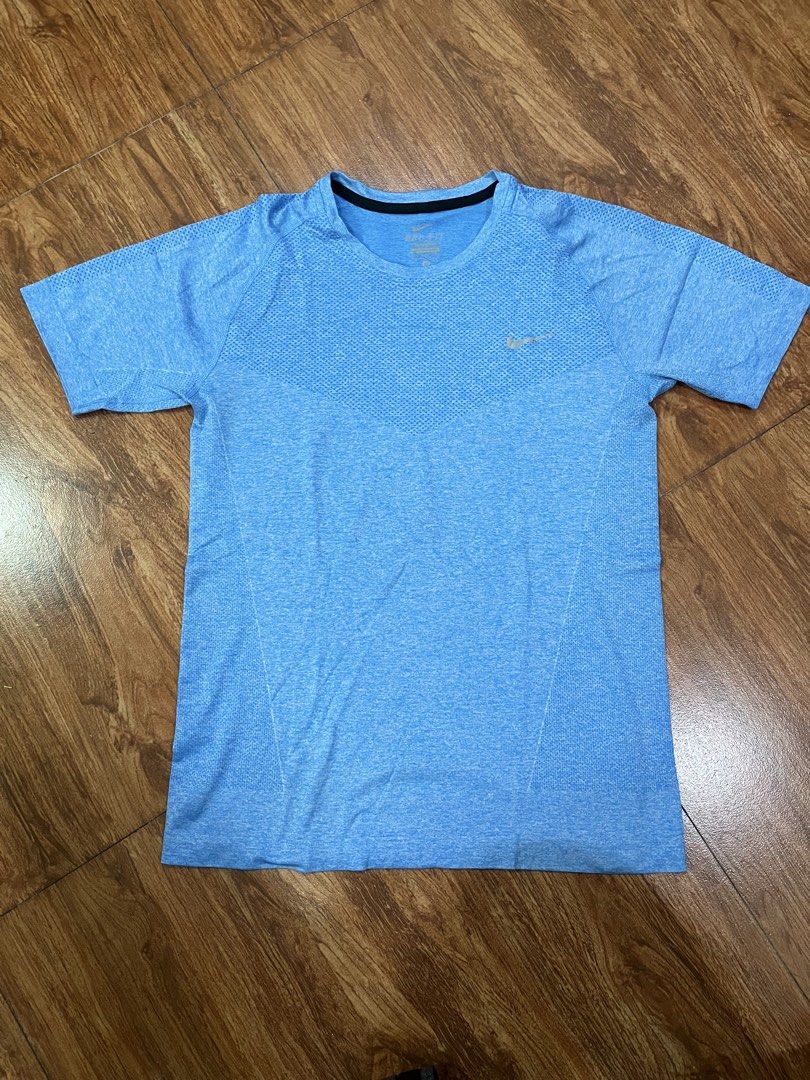 Nike Dri-FIT Running Shirt (Category: Activewear) located in Quezon City. Submitted by paul13c (Listing ID 1432870504, Image 1). Description: Chest: 18” Length: 26”.