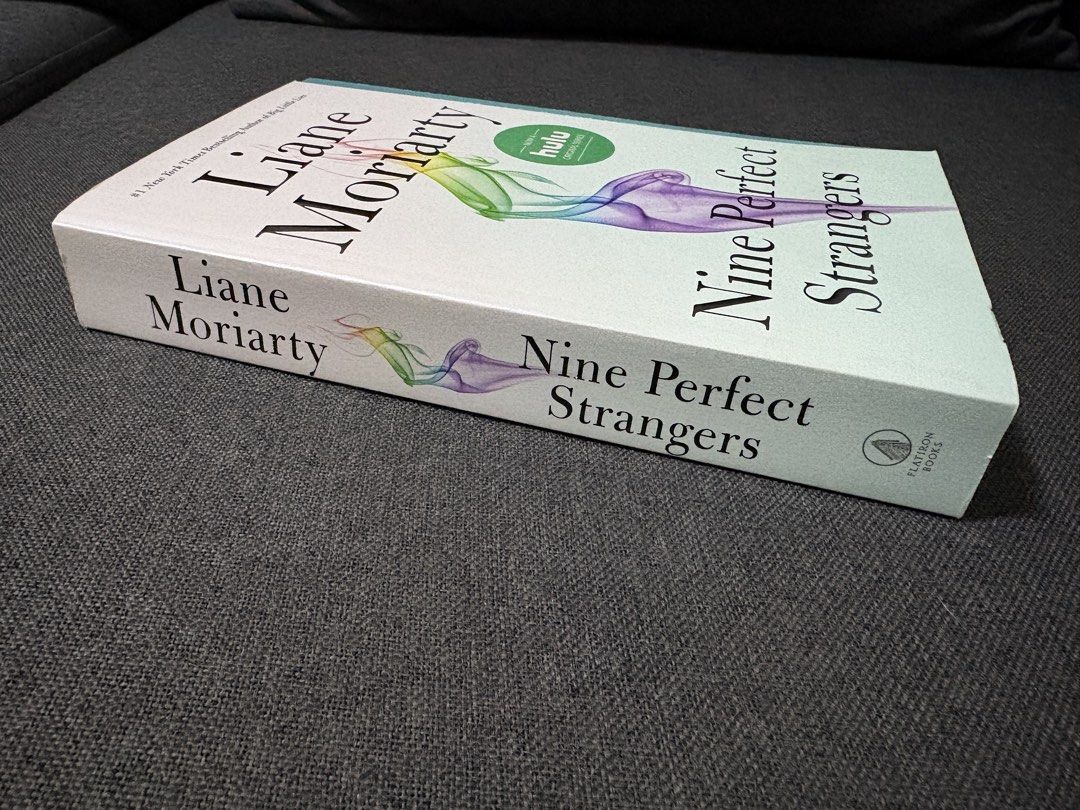 Nine Perfect Strangers by Liane Moriarty (Category: Storybooks) located in Imus. Submitted by declutter201 (Listing ID 1432986173, Image 3). Description: Price: P150 Prio payo Location: Imus, Cavite MOP: BDO, Gcash MOD: GGX, SDD RFS: Decluttering You can message me for more details.