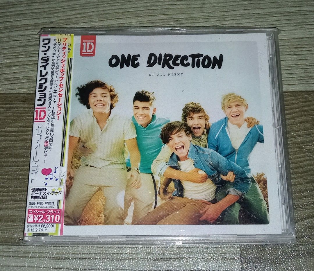 ONE DIRECTION CD JAPAN (Category: CDs & DVDs) located in Talavera. Submitted by thalifan46 (Listing ID 1432794079, Image 2). Description: ONE DIRECTION CD JAPAN • TAKE ME HOME - P700 • UP ALL NIGHT - P700 • MIDNIGHT MEMORIES - P650 • MADE IN THE AM - P700.