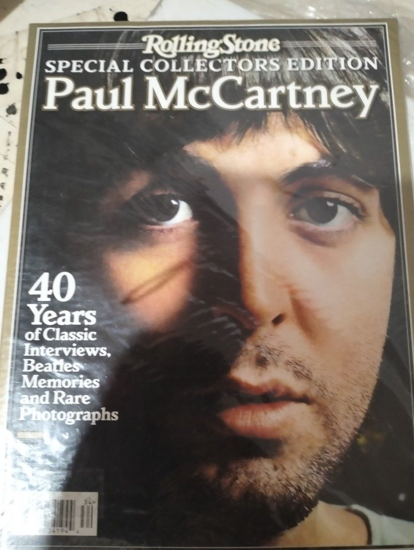 Paul McCartney rolling stones magazine (special issue) (Category: Magazines) located in Manila. Submitted by jhenaloymerchandise (Listing ID 1432818653, Image 1). Description: Paul McCartney rolling stones magazine (special issue).