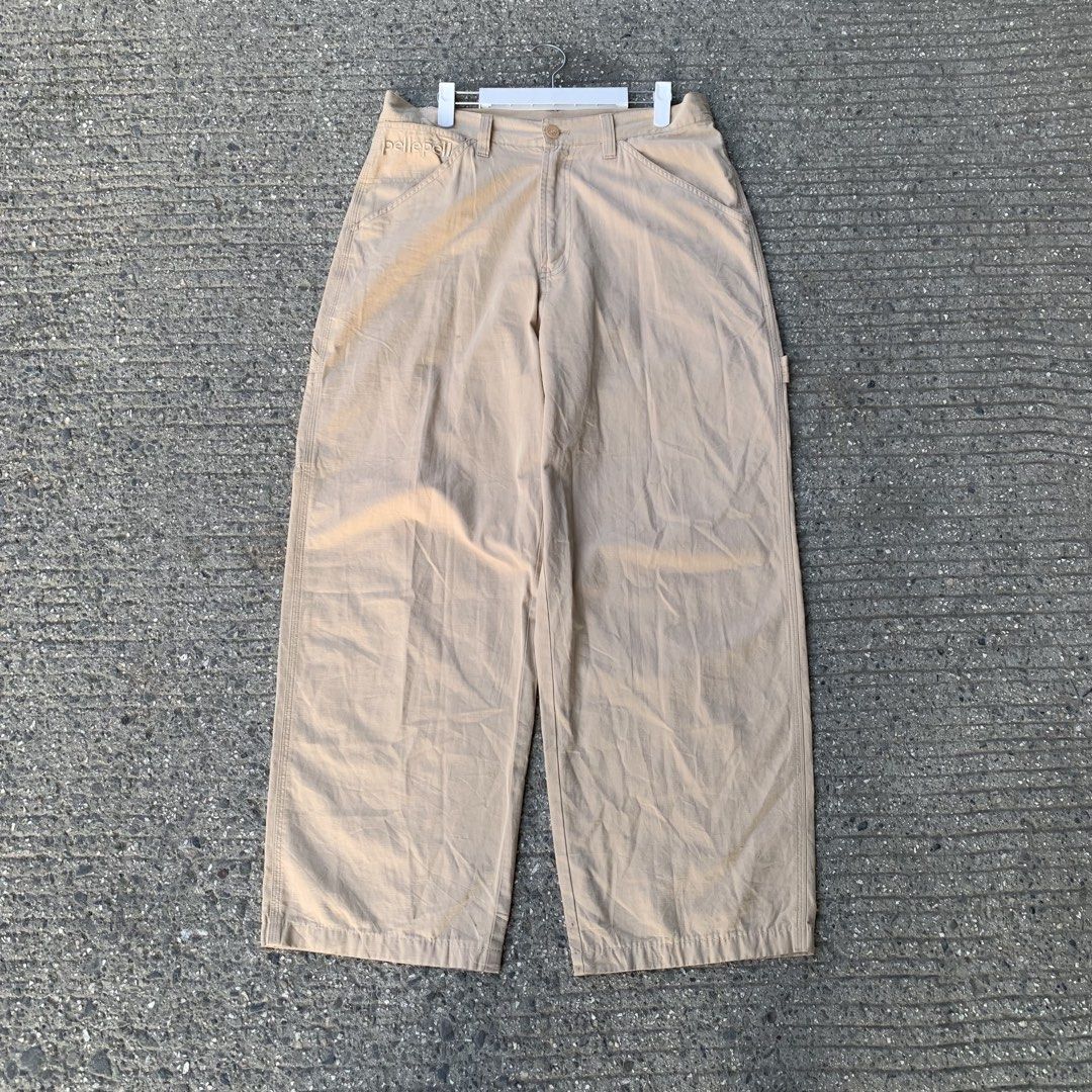 Pelle Pelle Khaki Pants (Category: Jeans) located in Mandaue City. Submitted by hannahitems (Listing ID 1432972069, Image 2). Description: Pelle pelle Carpenter Pants Size 34 41 length 10 leg hole Excellent -850.