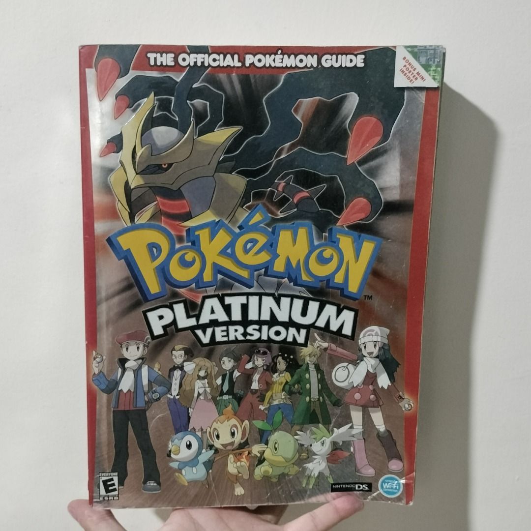 POKÉMON PLATINUM VERSION: THE OFFICIAL POKÉMON GUIDE (Category: Nintendo) located in Antipolo. Submitted by serjyms (Listing ID 1432892693, Image 1). Description: POKÉMON PLATINUM VERSION: THE OFFICIAL POKÉMON GUIDE 2009, 624 pages, Paperback Authentic Copy Condition: Good Condition Selling Price: Php999 +sf Location: Antipolo City, Rizal Mode of Payment: GCash Mode of Delivery: J&T, LBC, Lalamove For inquiries, feel free to message me. Thank you