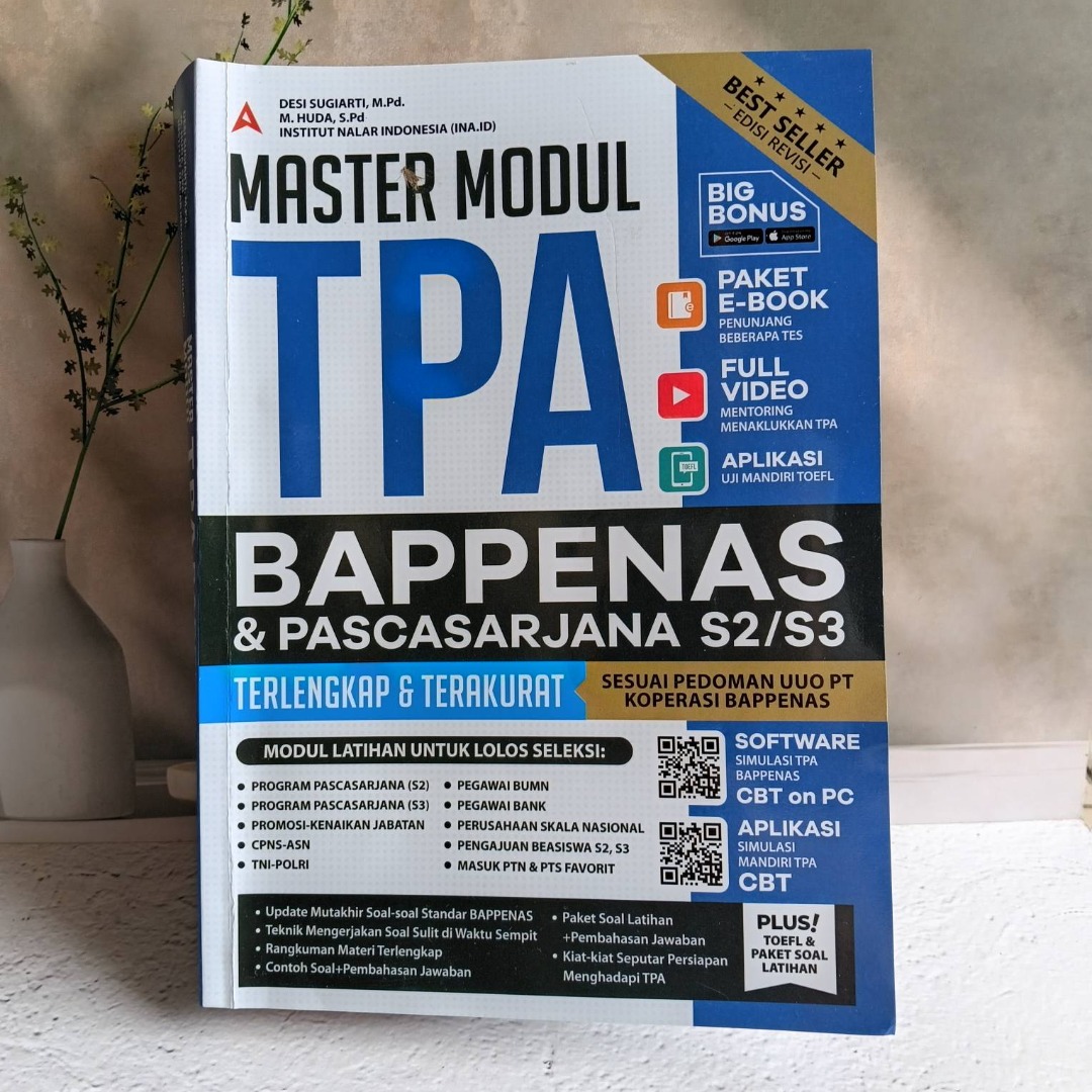 [PRELOVED] Master Modul TPA Bappenas & Pascasarjana S2/S3 Edisi Revisi ...