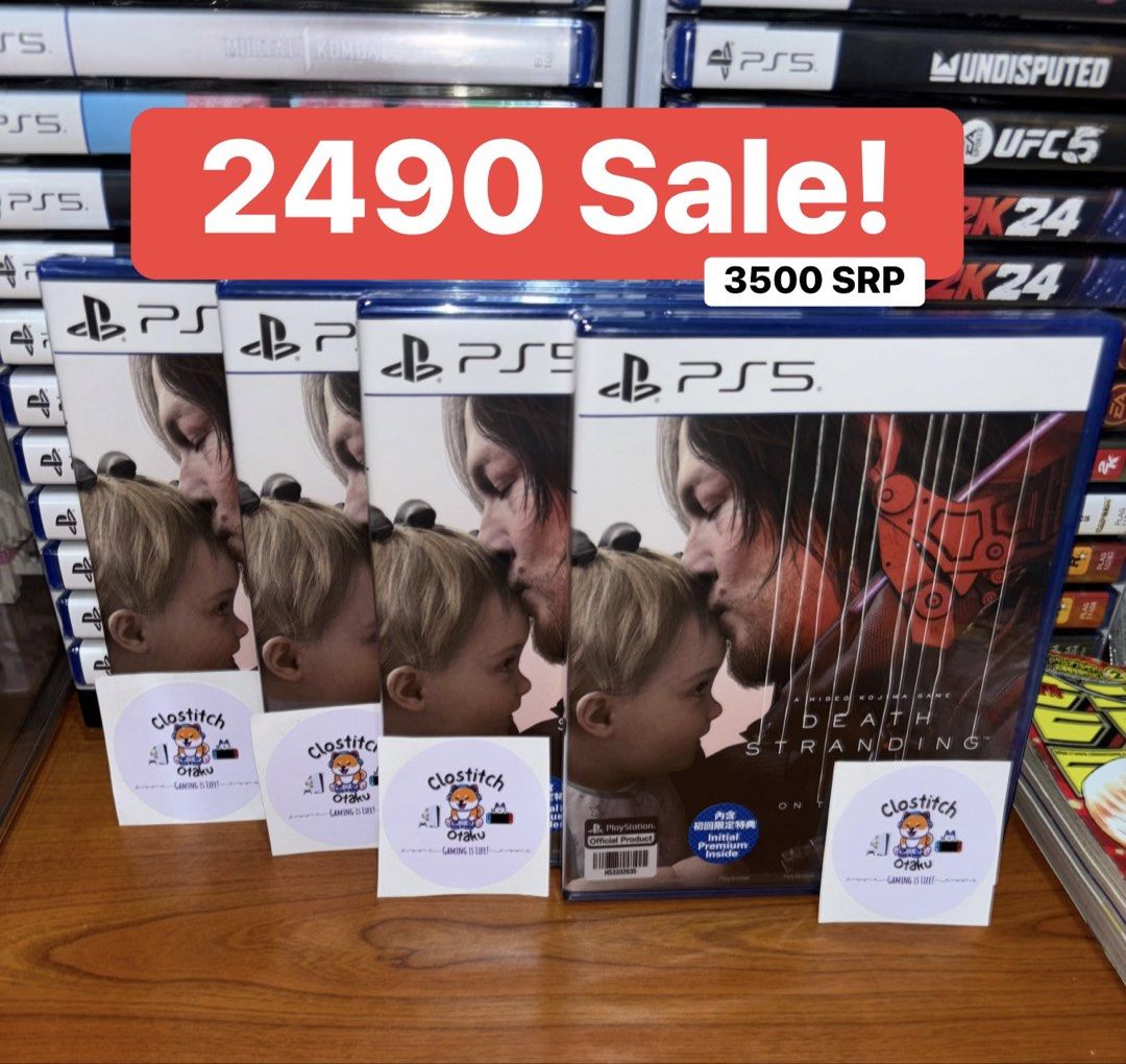 PS5 Death Stranding 2 Sale! (Category: PlayStation) located in Quezon City. Submitted by clostitchotaku100 (Listing ID 1432894832, Image 1). Description: Brand new and sealed.
