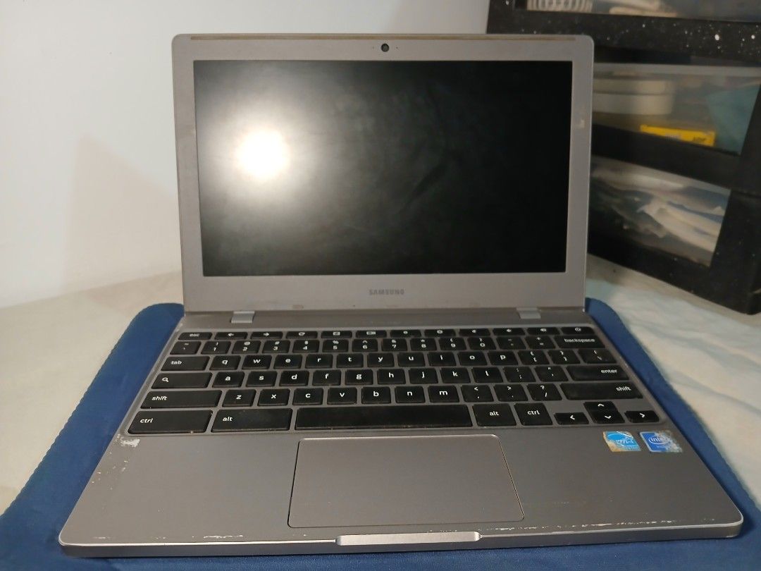 Samsung chromebook 11.6 (Category: Laptops & Notebooks) located in Binmaley. Submitted by castilloar83486 (Listing ID 1432922651, Image 1). Description: I am selling my old samsung chromebook for parts or repair. Price can be negotiated pm me for negotiation.The screen, keyboard, and chassis are still in decent shape. Please note that this laptop does not turn on. A technician has identified 1 or 2 short circuited..
