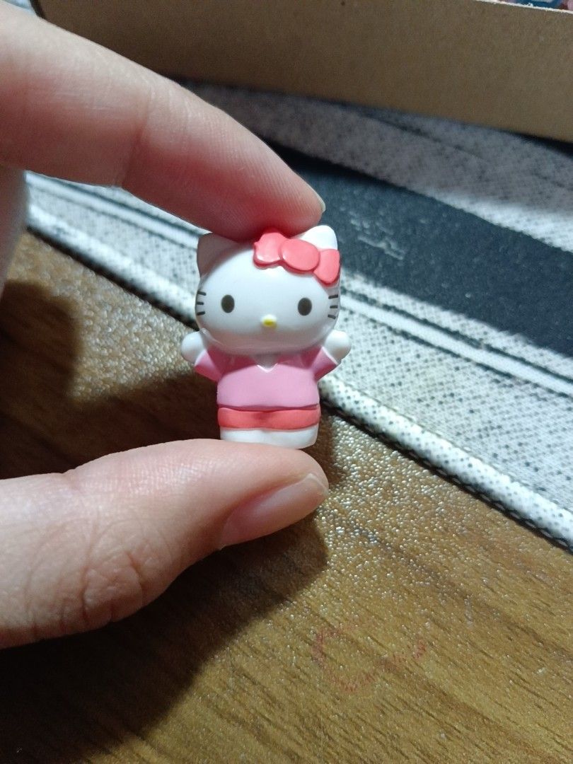 Sanrio Hello Kitty hard figure set (Category: Figurines & Statues) located in Davao. Submitted by sshleepy (Listing ID 1432846751, Image 2). Description: good condition, just displayed loc davao city.