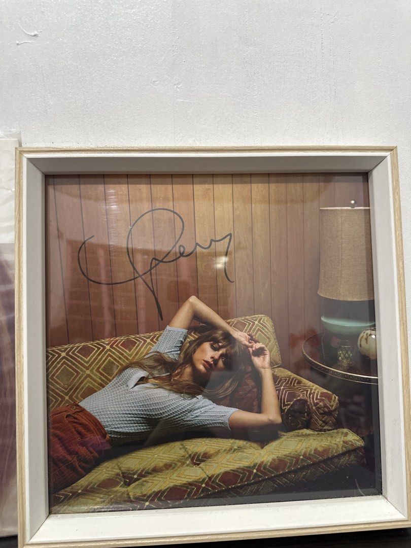 SIGNED Taylor Swift Midnights Vinyl Record (Category: Vinyls) located in Muntinlupa City. Submitted by tswizzleee (Listing ID 1432957938, Image 2). Description: - Signed Taylor Swift Midnights vinyl record - Vinyl - never played.