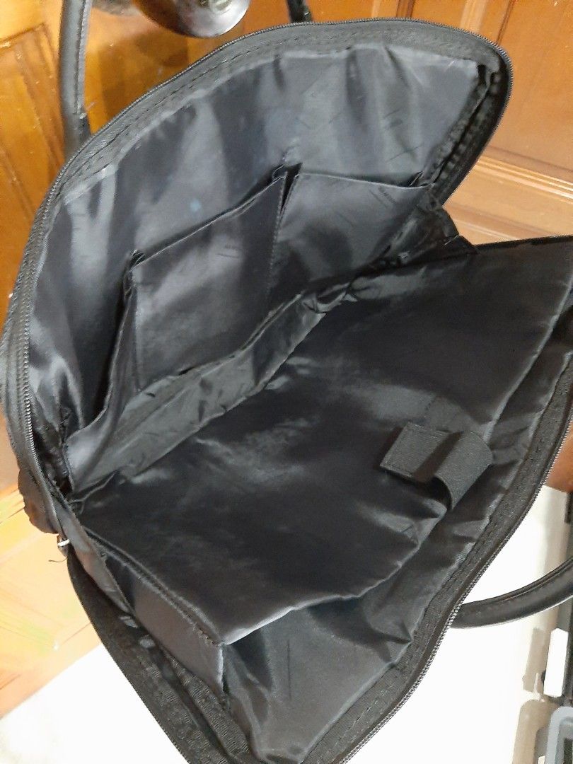 Stylish black laptop bag  with Shoulder Strap458265246314024961