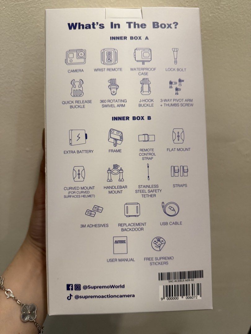 Supremo Ace 4k Ultra HD (Category: Video Cameras) located in Manila. Submitted by sp_angel (Listing ID 1432849014, Image 2). Description: Brandnew .