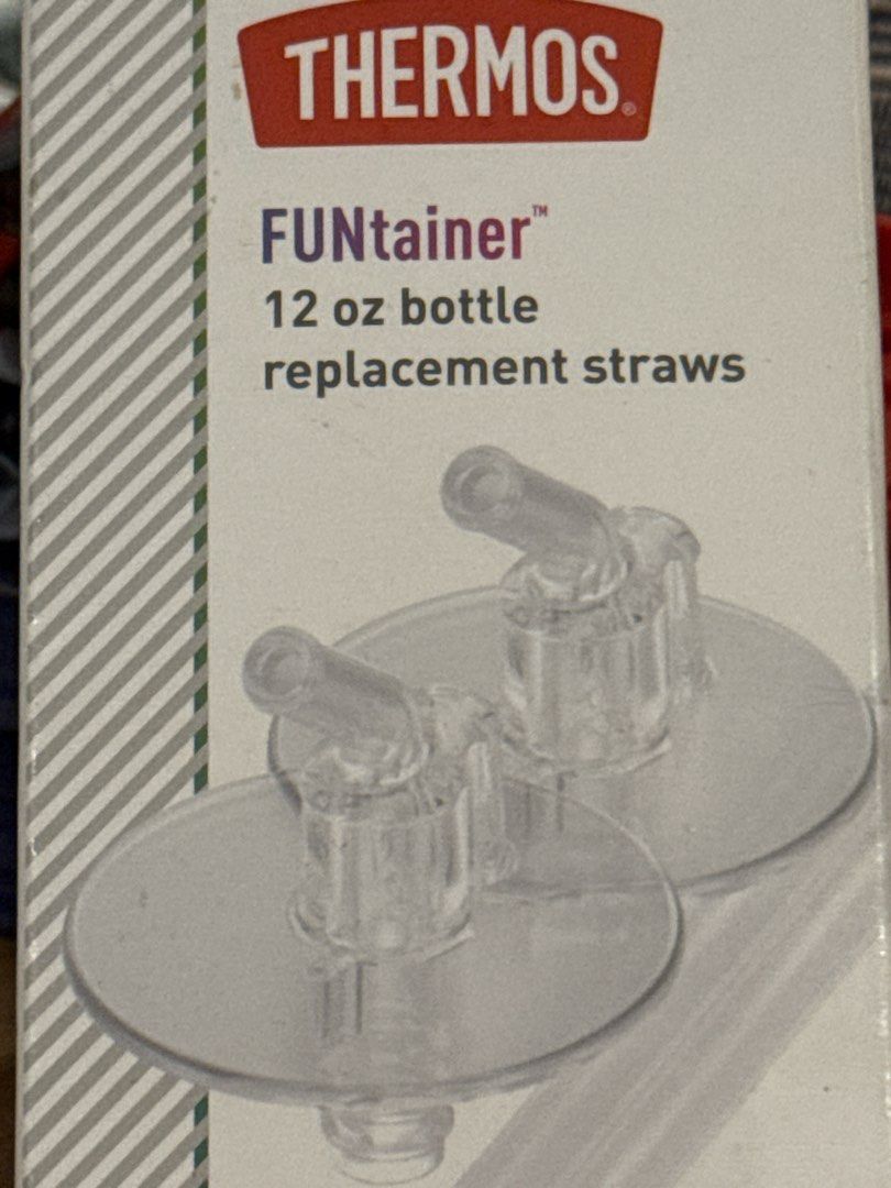 Thermos FUNtainer 12oz Bottle Replacement Straws458678144472852480