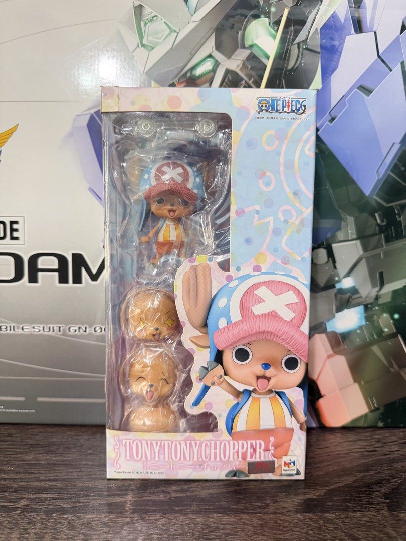 Tony Tony Chopper One Piece Variable Action Heroes MegaHouse (Category: Figurines & Statues) located in Manila. Submitted by revs_collections (Listing ID 1432941090, Image 1). Description: Tony Tony Chopper One Piece Variable Action Heroes-MegaHouse - From the One Piece series - Comes in original packaging - Features Chopper in his iconic outfit - Includes interchangeable face parts 💯% Authentic MegaHouse Condition: 📸 Actual Picture Posted 📬 P