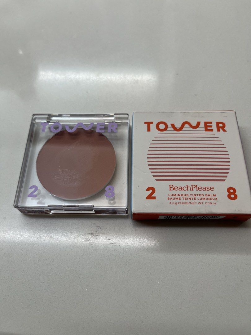 Tower 28 BeachPlease Cream Blush - Magic Hour (Category: Makeup) located in Quezon City. Submitted by mariellelouise (Listing ID 1432856649, Image 3). Description: - Tower 28 BeachPlease Luminous Tinted Balm Blush - Shade: Magic Hour - Used once only, in original packaging - Color: Sun-kissed, rosy nude.
