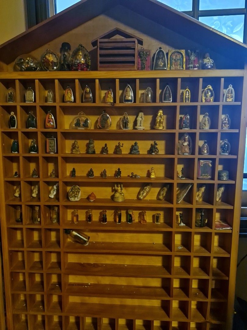 Vintage Miniature Collectibles Display Case, Hobbies & Toys, Religious ...