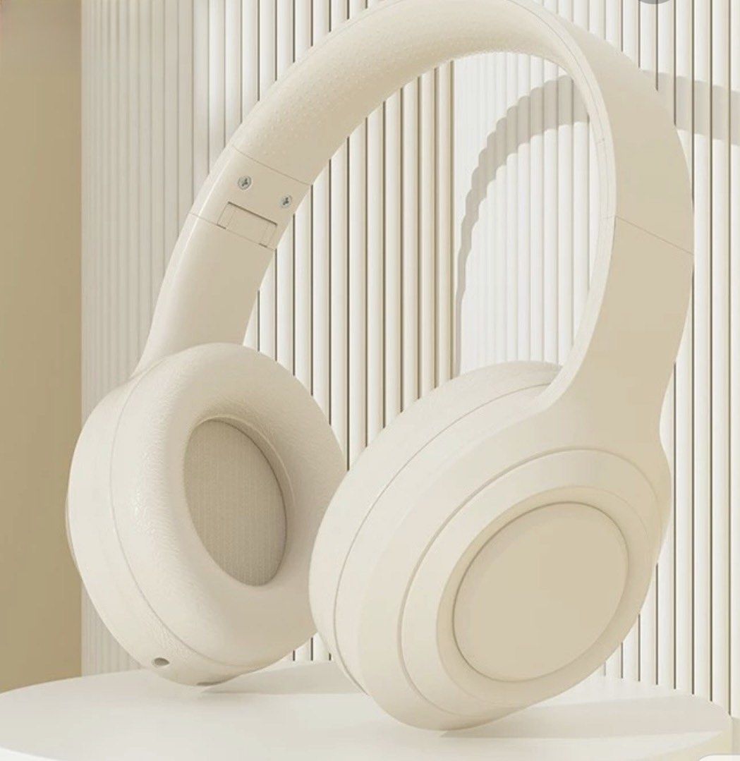 Wireless Bluetooth Headphones - Beige430382912720097280