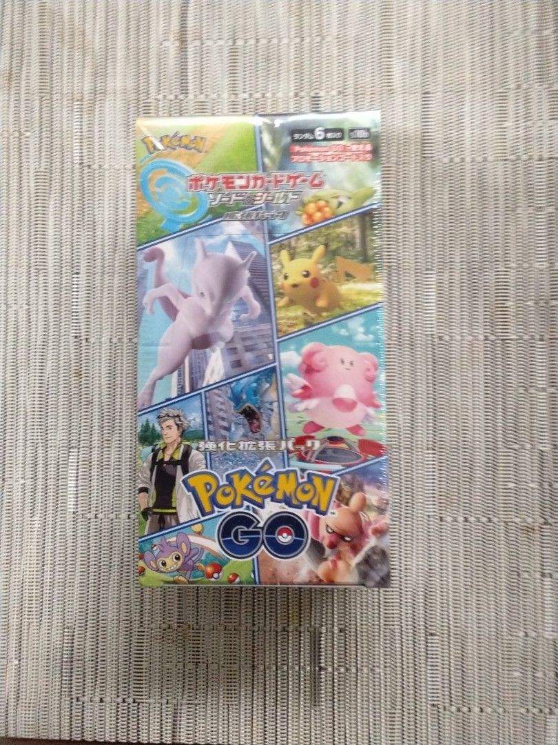 Wts Pokemon GO Japanese Booster Box, Hobbies & Toys, Toys & Games on  Carousell