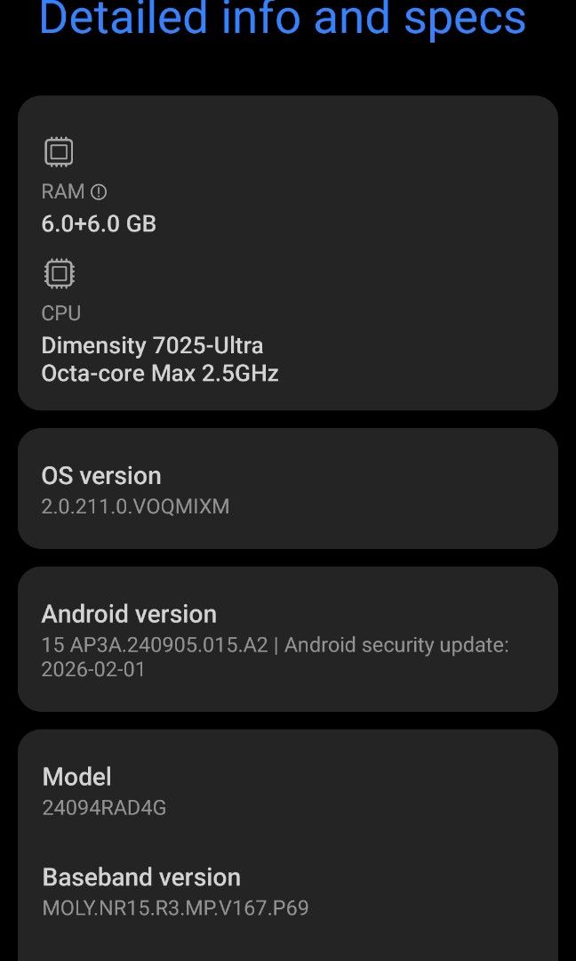 Xiaomi Redmi Note 14 5g 128gb 6gb (Category: Xiaomi) located in Manila. Submitted by silent.sigmabuyer (Listing ID 1432846176, Image 2). Description: Xiaomi Redmi Note 14 5g good condition minimal scratches or dents medjo makinid pa unli check before bayaran pwede pa Naman pag usapan ung price RFS: badly need Ng funds.