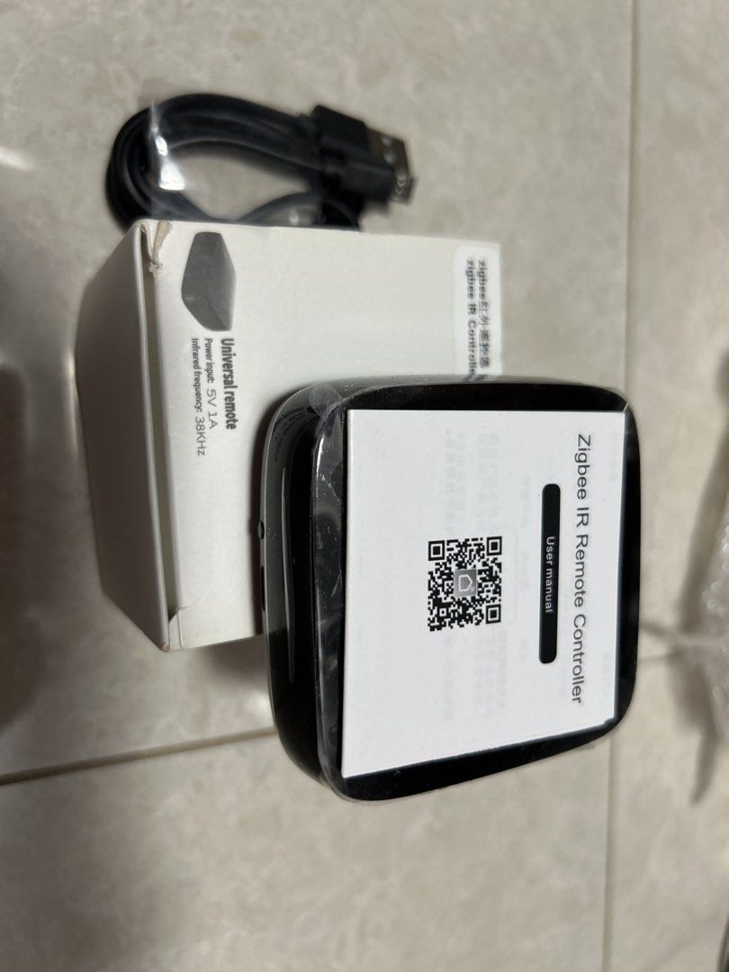 Zigbee IR Remote Controller - Universal Remote (Category: Other Home Appliances) located in Singapore. Submitted by carin_22 (Listing ID 1432983801, Image 1). Description: - Universal remote controller - Includes USB cable - Comes with original box and user manual - Power input: 5V 1A - Infrared frequency: 38KHz I got two pcs,let me know how many you want. :).