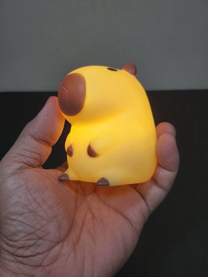 CAPYBARA NIGHTLAMP (Category: Designer & Blind Box Toys) located in Bulacan. Submitted by nansantiago (Listing ID 1433128333, Image 3). Description: CAPYBARA NIGHTLAMP Brandnew, lukot lang box 🏷️ ₱85‼️ 📍 Location: Plaridel, Bulacan 💸 Mode of Payments: Gcash / BPI 📦 Pick-up / Ship 🚚 Couriers : Flash Express / SPX / Lalamove.