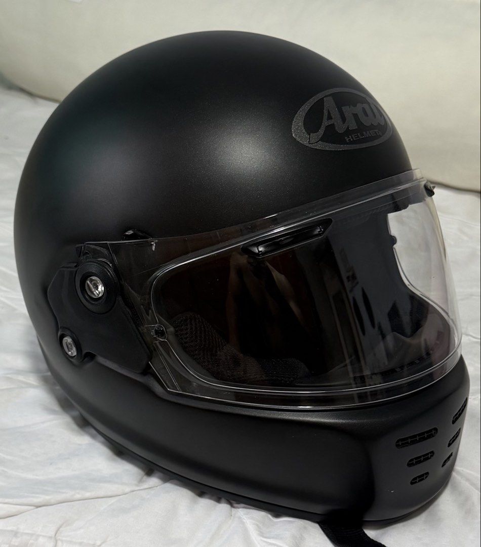 🏍️ Arai Concept X Helmet – Frost Black | Size L (59cm) | Like New (Category: Motorcycle Apparel) located in Singapore. Submitted by NLTSSS (Listing ID 1433079111, Image 3). Description: Letting go of my Arai Concept X in the beautiful Frost Black finish. Worn only a couple of times & condition is almost brand new. Bought it thinking I’d enjoy full face helmets, but realised it’s not really my preference 😅 As a result, this helmet has been sitti