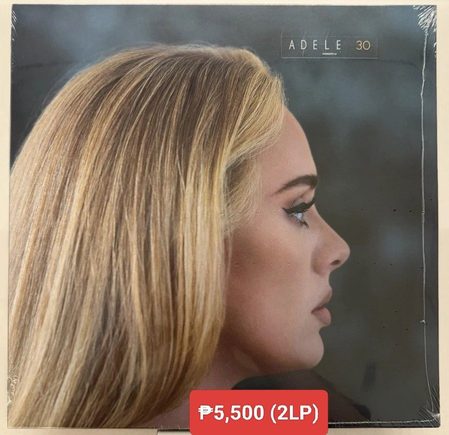 Adele 30 White Colored Vinyl (Category: Vinyls) located in Manila. Submitted by ramonrobin.cruz (Listing ID 1433084151, Image 1). Description: Adele 30 (2LP) = ₱5,500 White Colored Vinyl brand New sealed.