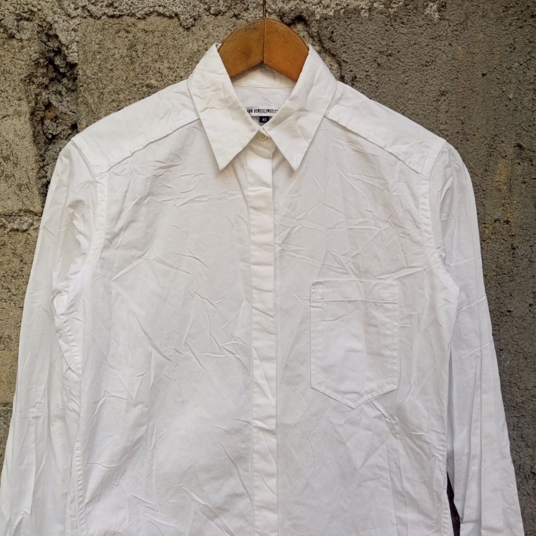Ann Demeulemeester womens Long Sleeve white (Category: Coats, Jackets and Outerwear) located in Sindangan. Submitted by mix_thrift0308 (Listing ID 1433097573, Image 2). Description: Ann Demeulemeester womens Long Sleeve white.