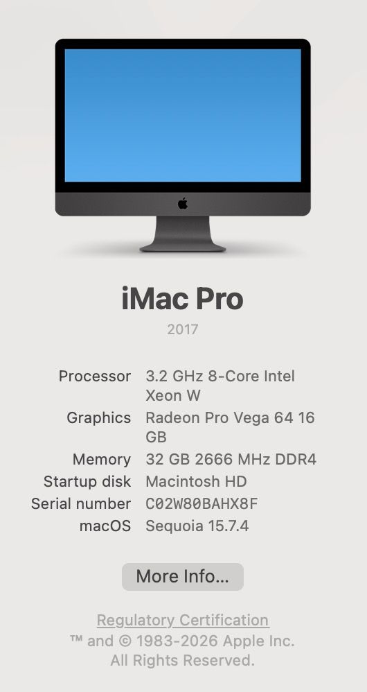 Apple iMac Pro 27 inch (2017)436885246224650241