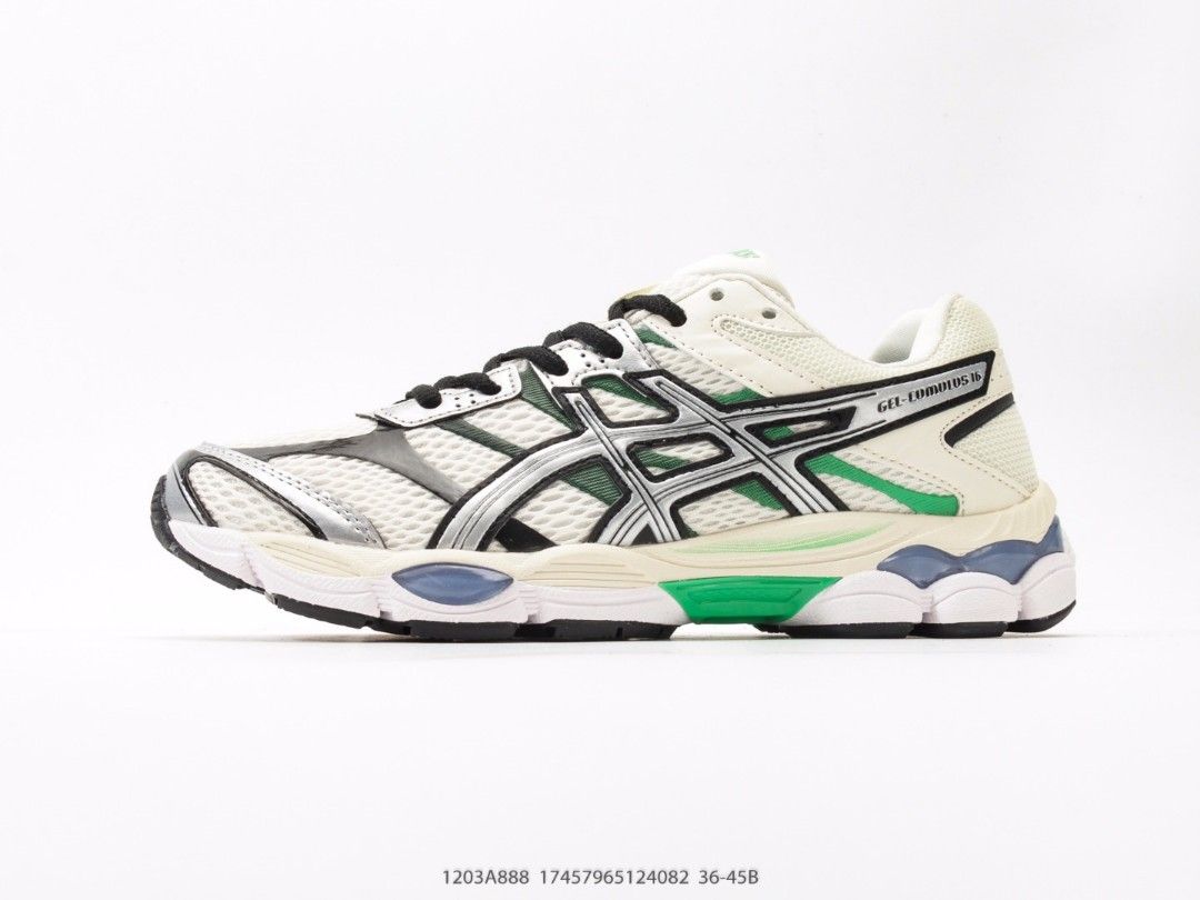 ASICS Gel-Cumulus 16 Beige Black shoes US 5 - US 11 (Category: Sneakers) located in Singapore. Submitted by outlet_sneakers_shop (Listing ID 1433011699, Image 2). Description: 🔥2 Pair for 10% discount ! 🏅Best price ! 🏆Best quality ! 😊Best service ! ✈️Fast delivery ! Pre Order: delivery around one week Other colors and design please PM to check ..