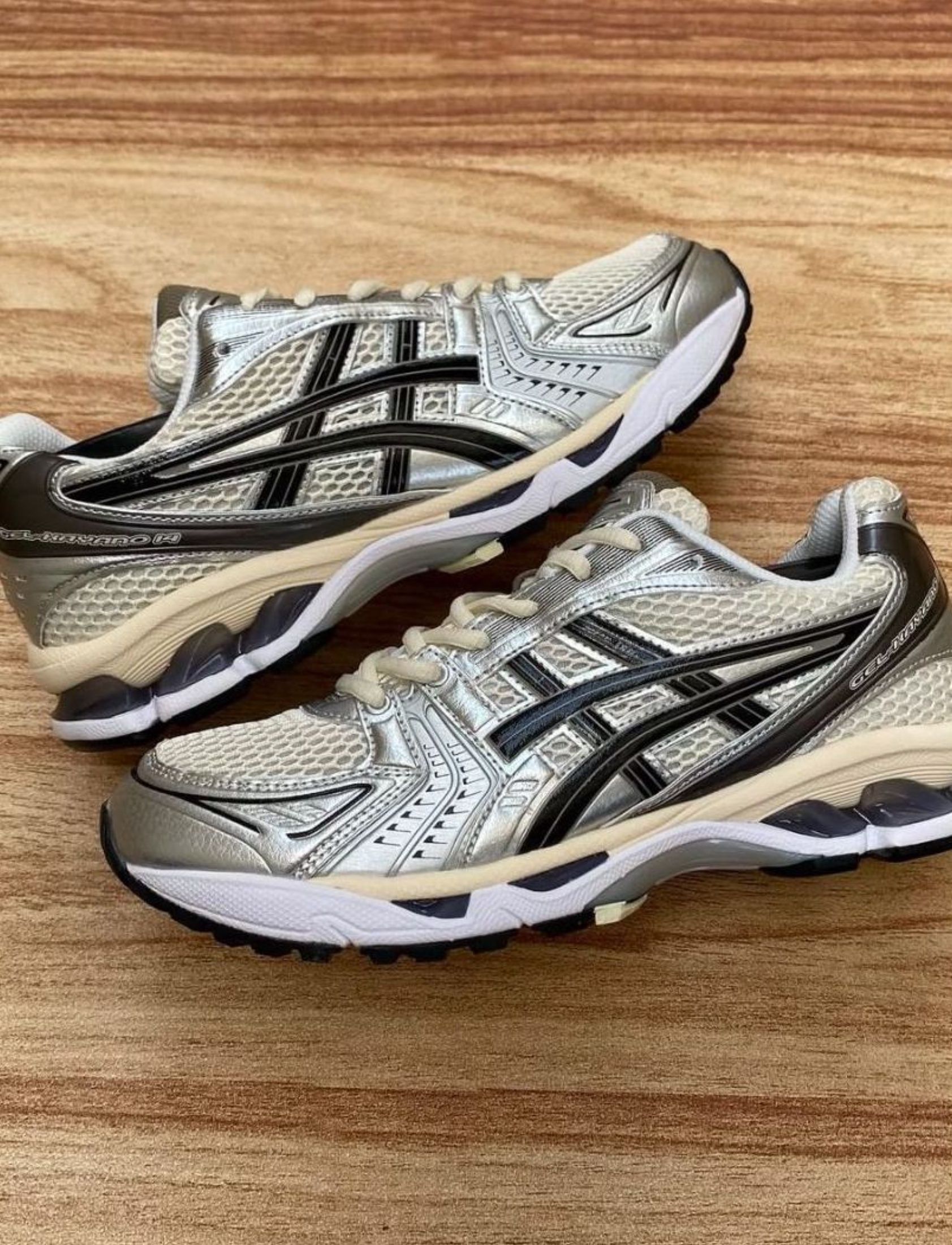 Asics Gel-Kayano 14 (Category: Sneakers) located in Singapore. Submitted by cosmiccatgg (Listing ID 1433004366, Image 1). Description: New season, new kicks 🌸 Asics — Asics Gel-Kayano 14 📍 Brand new 📦 Free ship J&T/Ninja Van 💰 Cash on delivery 📸 3-day confirm New styles daily 👀.