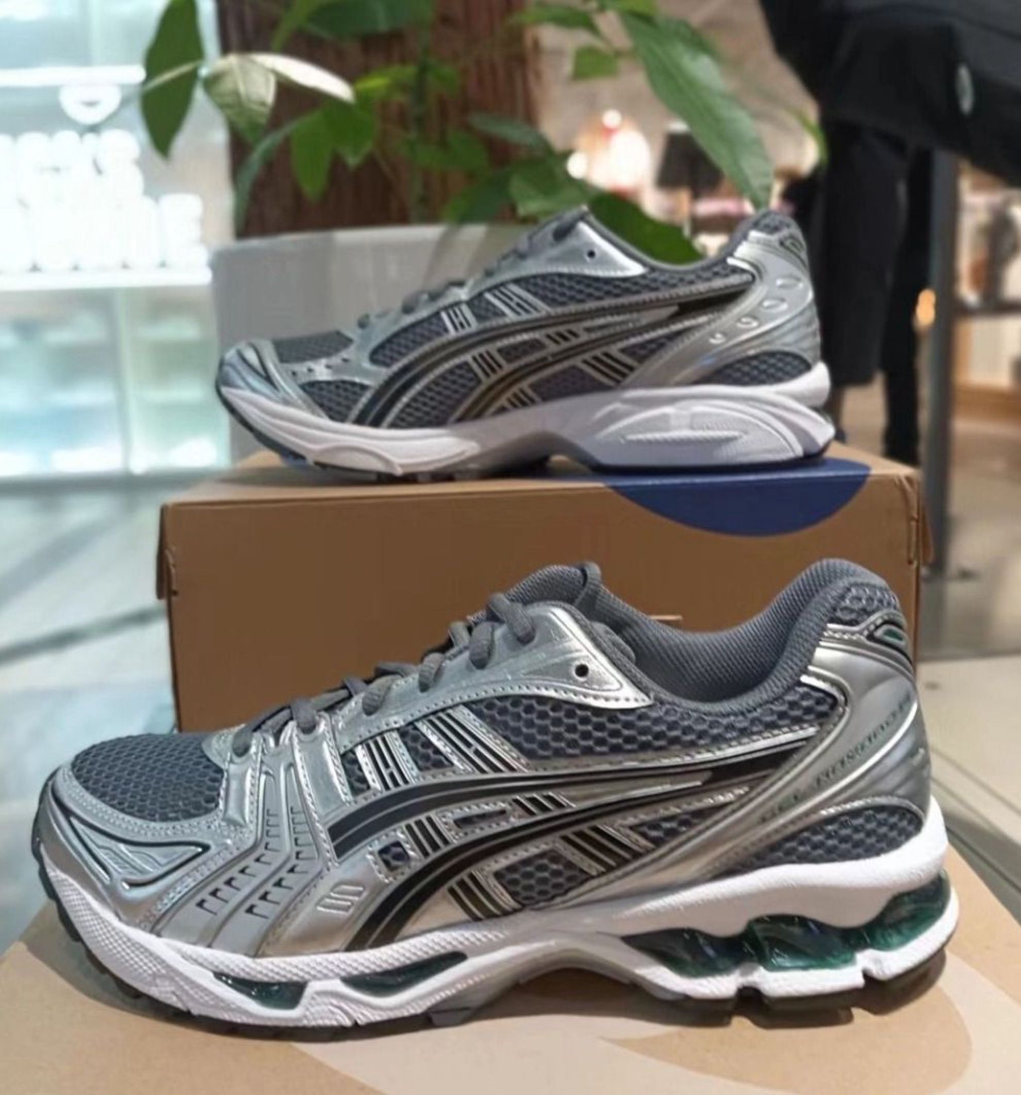 Asics Gel-Kayano 14 Silver Grey (Category: Sneakers) located in Singapore. Submitted by uuquicktree (Listing ID 1433071201, Image 2). Description: Attention Asics fans! Asics Gel-Kayano 14 Silver Grey — fresh drop 🆕 🔖 Brand new, sealed 📸 3-day photo confirmation 🚚 Free shipping (J&T/Ninja Van) 💰 Pay on delivery Want it? Chat me now!.