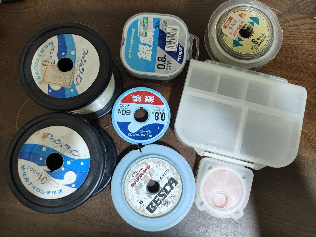Assorted Fishing Line Spools (Category: Fishing) located in Cavite. Submitted by sevillajoh71978 (Listing ID 1433013400, Image 3). Description: - Assorted fishing line spools - Includes various brands and sizes - Some spools are new, others used - Different colors and line strengths available - Perfect for replenishing your tackle box.