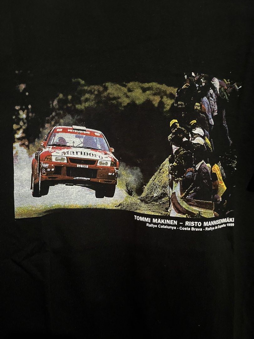 Baju Kaos T-Shirt rally Tommi Makinen Mitsubishi Ralliart Made by Epic ...