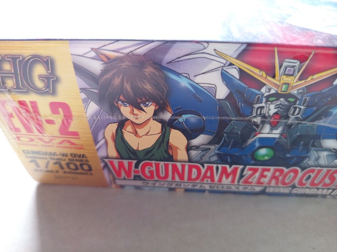 Wing Gundam Zero Custom Model Kit (Category: Gundam Model Kits) located in Singapore. Submitted by lucky555sg (Listing ID 1433067030, Image 1). Description: Unbuilt / New-in-Box (BNIB) price negotiable HG 1/100 Wing Gundam Zero Custom model kit. Iconic design from the Endless Waltz series from year 2000.