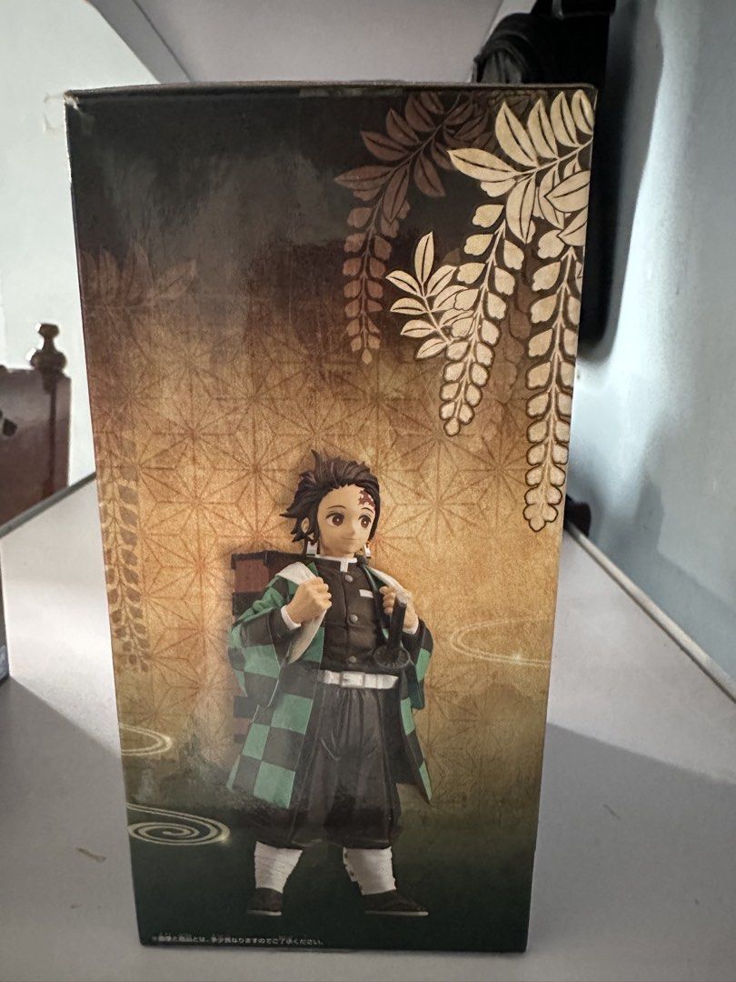 Banpresto Demon Slayer Figure (Category: Figurines & Statues) located in Quezon City. Submitted by deesuns (Listing ID 1433026993, Image 1). Description: - Banpresto figure of Tanjiro Kamado from Demon Slayer. - Brand new, unopened in original packaging. - Features Tanjiro in his iconic outfit. - Detailed box art. - Perfect for Demon Slayer collectors..