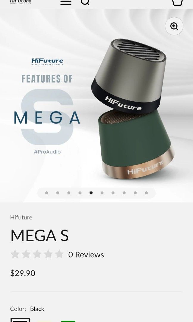 Bluetooth hifuture mega s mini speaker silver color (Category: Soundbars, Speakers & Amplifiers) located in Quezon City. Submitted by kristal68 (Listing ID 1433059751, Image 1). Description: Great crisp sound.