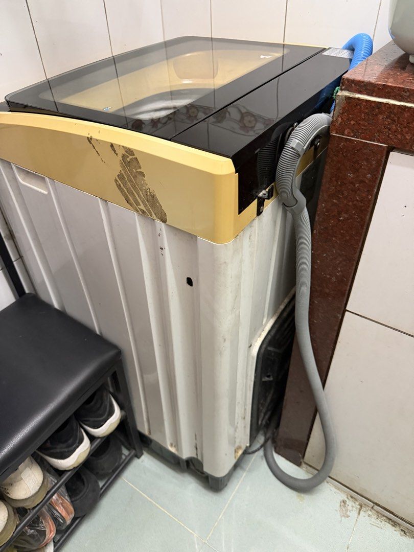 Candy 8kg Top Load Washing Machine, 家庭電器, 洗衣機及乾衣機 - Carousell