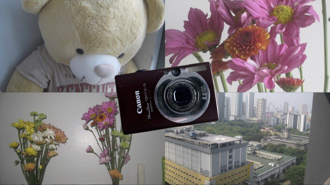 Canon Ixy Digital 20 IS/SD1100 IS (Category: Cameras) located in Manila. Submitted by gabeemrlz_ (Listing ID 1433011314, Image 1). Description: 📸 Canon IXY Digital 20 IS/Canon SD1100 IS Price: 6,500 Negotiable for sure buyers Body Condition: 8/10 - Maroon Color - Minimal faded body paint - Sleek and compact design - 8 mp digital camera - 3x optimal zoom lens (38-114mm) - in good working condition Specs: https://global.canon/en/c-museum/product/d