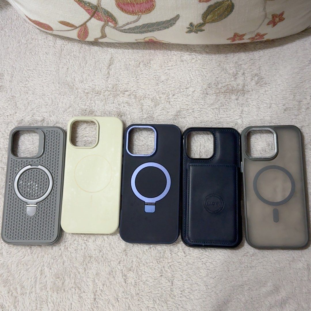 [Casetify, Raptic, Speck, Caseology] Assorted iPhone 16 Pro Max Cases (Category: Cases & Sleeves) located in Quezon City. Submitted by elysianpieces.ph (Listing ID 1433109841, Image 3). Description: ~ ₱2,000 take all (free sf) ~ Can tingi but will prio take all ~ 4 Authentic Casetify, Raptic, Speck, and Caseology cases purchased in SM North Edsa ~ 5 cases of other brands ~ Lightly used and recently cleaned ~ Kindly DM for any inquiries!.