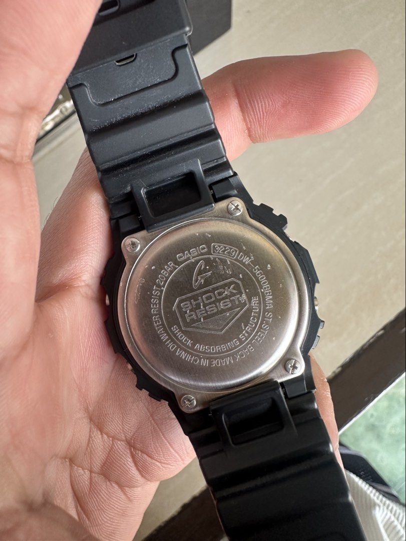 Casio G-Shock DW-5600BBM-1 (Category: Men's Watches) located in Cabanatuan. Submitted by albertgonzales27 (Listing ID 1433041512, Image 2). Description: Gshock dw5600 complete with box almost brandnew .