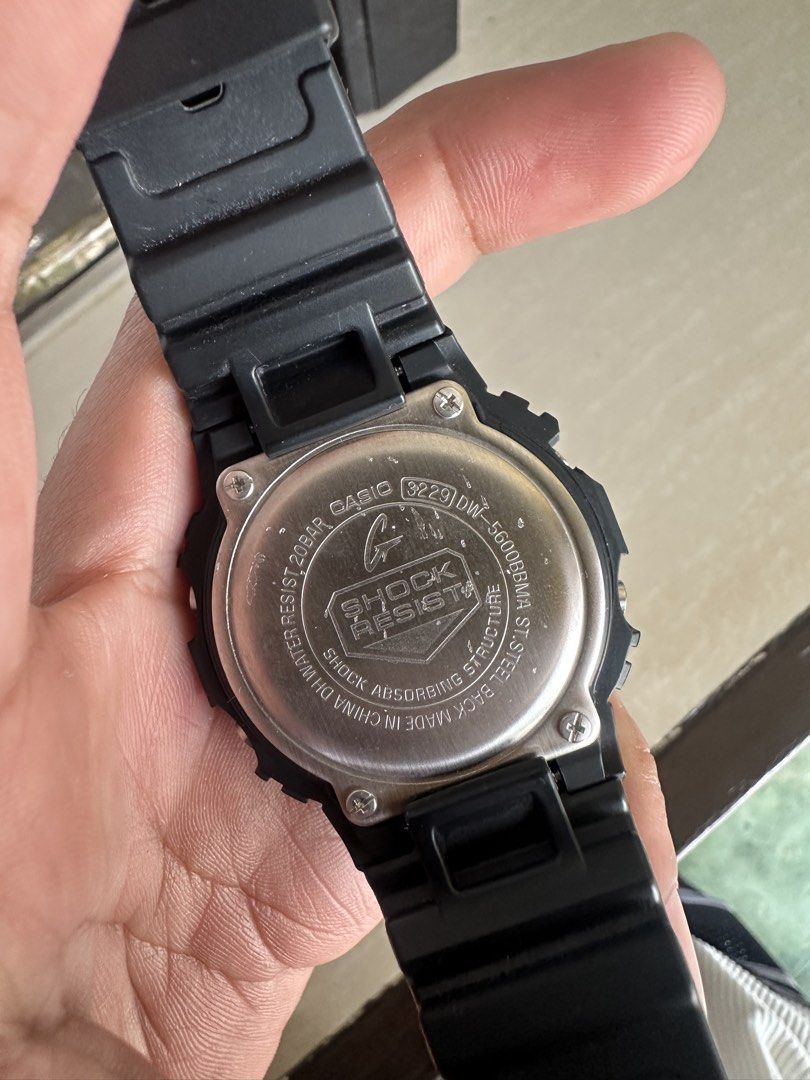 Casio G-Shock DW-5600BBM-1 (Category: Men's Watches) located in Cabanatuan. Submitted by albertgonzales27 (Listing ID 1433041512, Image 3). Description: Gshock dw5600 complete with box almost brandnew .