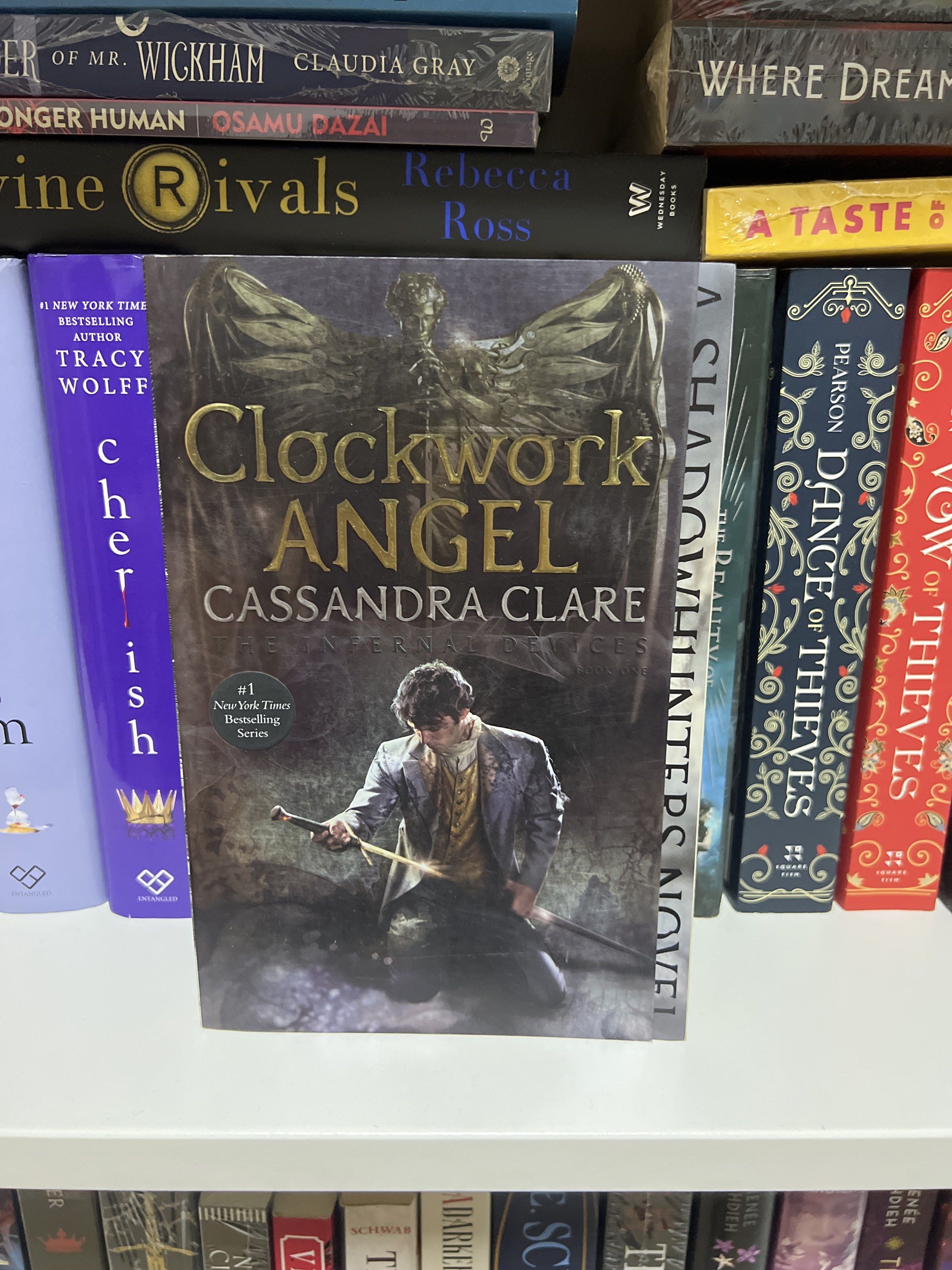 Clockwork Angel by Cassandra Clare (Category: Storybooks) located in Taytay. Submitted by kattan1111 (Listing ID 1433126967, Image 1). Description: - Clockwork Angel by Cassandra Clare - Part of the Infernal Devices series - New York Times Bestseller - Includes story summary on the back - Features a list of other books in the Shadowhunters series Edition: Paperback Condition: like new, never read Can send more pics upon request MOP: Gcash, InstaP
