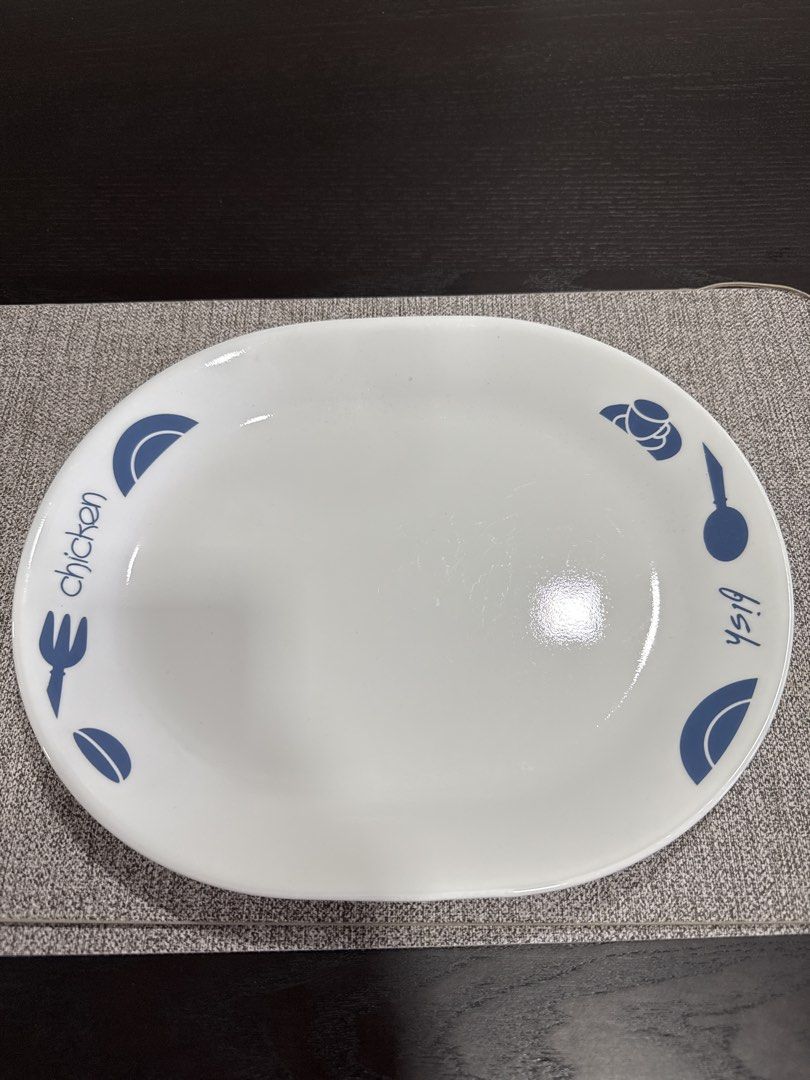 Corelle Chicken and Fish Serving Plate